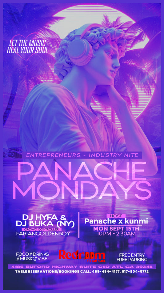 PANACHE MONDAYS!